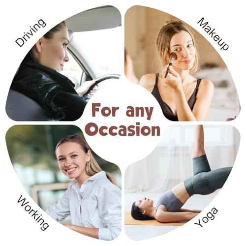 Flat Hair Claw Clips for Women and Girls Thick Thin Hair, Large Non Slip Jaw Clips Strong Hold Lay Flat Claw Grips Hair Styling Accessories