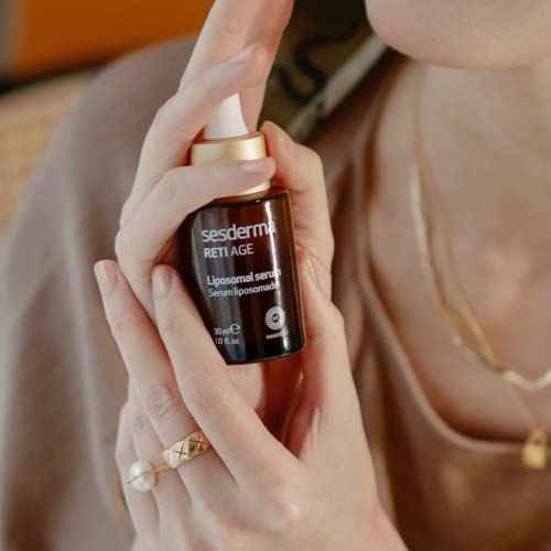 Sesderma RETI AGE Anti-Aging Serum | Retinol | First Signs of Aging | Anti-Wrinkle | Hydration | Firmness | Liposomal Serum, 1.0 fl oz