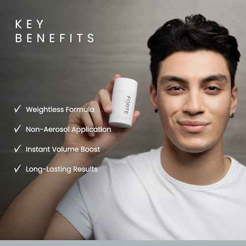 Hair Texture Powder by Forte Series, Volumizer for Fine Hair Volumizing Products for Men (0.1 oz)