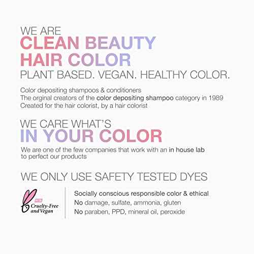 Celeb Luxury Colorwash Color Depositing Shampoo - Color Refresher, Vegan Hair Dye, Bondfix Bond Rebuilder, Viral and Gem Lites