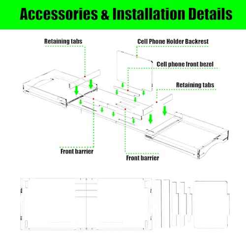 Acrylic Bathtub Tray Expandable Tub Trays Clear for Bath Caddy for Bathtub