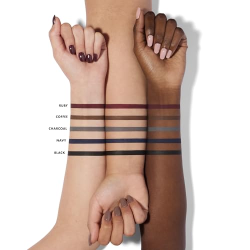 e.l.f. No Budge Retractable Eyeliner, Creamy, Ultra-Pigmented & Waterproof, Creates Bold & Defined Lines, Vegan & Cruelty-Free, Black