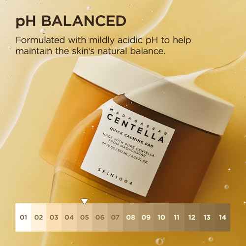 SKIN1004 Madagascar Centella Quick Calming Pad, 70 Pads