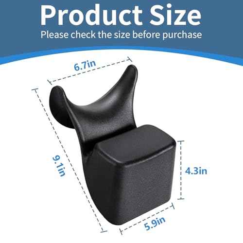 Silicone Shampoo Bowl Neck Cushion - Ergonomic Salon Hair Washing Neck Support Pillow, Non-Slip Shampoo Tray Neck Rest for Spa and Salon Basins, Comfortable Hairdressing Sink Accessory for Hair Care