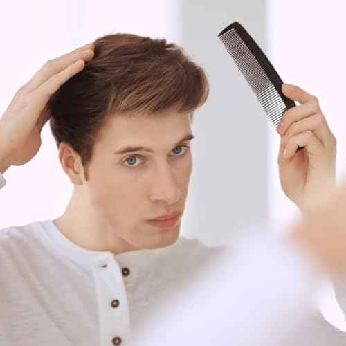 GENTS (5 Pack) Pocket Comb Black Unbreakable Round Teeth Course Fine Pocket Beard & Mustache Combs for Men's Hair | Sideburns Travel-Friendly Symmetry, Friendly Birthday Gifts