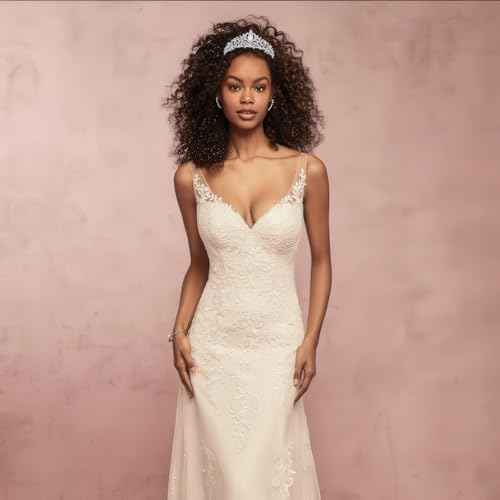 Princess Peach Crown, Fairy Godmother Rapunzel Costume Tiara for Women - Vofler Silver Coronas para 15 A?os Hair Accessories for Princess Bride Diaries Party Quinceanera Prom Wedding Birthday Girls