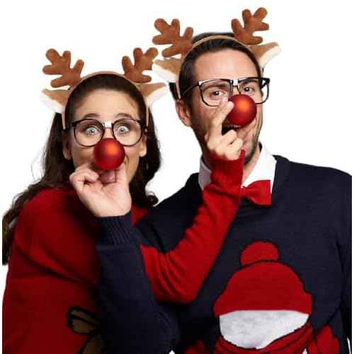 DaliDali Deer Antlers headband, Reindeer Antlers Headband, Christmas Headbands for Women Reindeer Ears, Fashion Hairband for Adult Beauty Makeup Face Washing