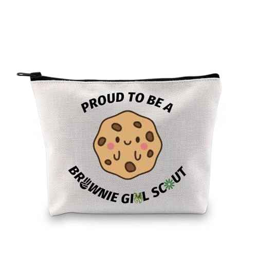 GJTIM Scout Makeup Bag Scout Leader Zipper Pouch Journey Bridging Ceremony Gift