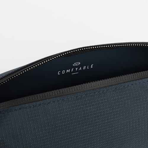 Comfyable Small Toiletry Bag for Men, Slim Mini Toothbrush Bag, Dopp Kit Bag