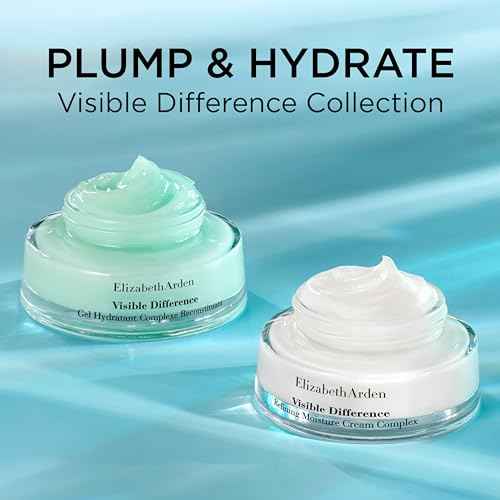 Elizabeth Arden Visible Difference Replenishing HydraGel Complex, Oil-Free Daily Face Moisturizer for Women, Prevents Moisture Loss, Dermatologist and Clinically Tested, 2.5 Oz