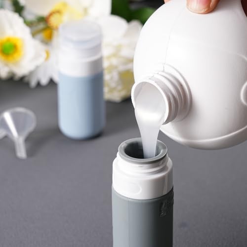 18 Pcs Silicone Bottles Set, Leak-Proof Design, Travel Size, TSA Approved for Toiletries, Portable Containers and Best Gifts for Women