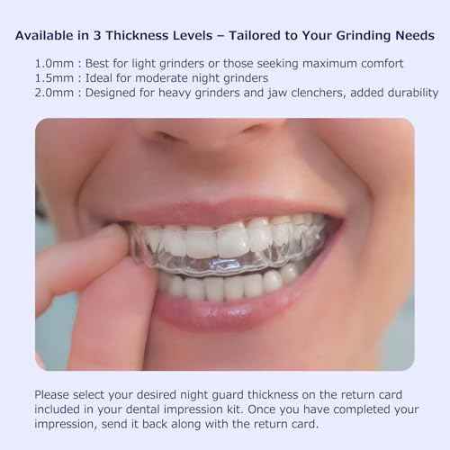 Custom Retainer, Clear Retainers for Teeth, Bite Night Guard for Adults & Kids, Mouth Guards for Grinding/TMJ/Bruxism/Teeth Clenching Nighttime