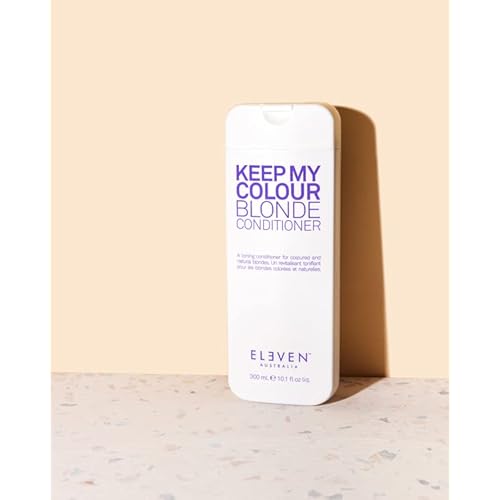 ELEVEN AUSTRALIA Keep My Colour Blonde Conditioner - Purple Conditioner for Blonde & Silver Hair, Color Protecting & Toning, Neutralizes Brass for Women & Men, Sulfate Free, Vegan
