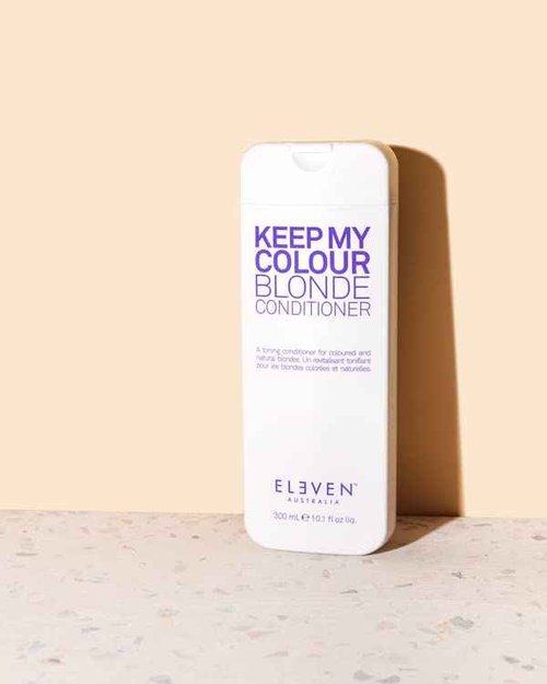 ELEVEN AUSTRALIA Keep My Colour Blonde Conditioner - Purple Conditioner for Blonde & Silver Hair, Color Protecting & Toning, Neutralizes Brass for Women & Men, Sulfate Free, Vegan - 32.5 fl oz