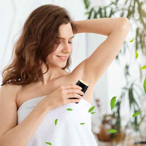 30 Pack 75ml/2.5oz Empty Deodorant Containers, Bottom Filling, Black Plastic Oval Refillable Deodorant Containers Twist up Oval Lip Balm Tube for DIY Deodorants Lipstick Crayon Lotion