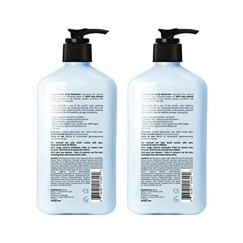 Hempz Triple Moisture Herbal Whipped Body Cr?me Lotion Moisturizer, 17 Fl Oz (Pack of 2)