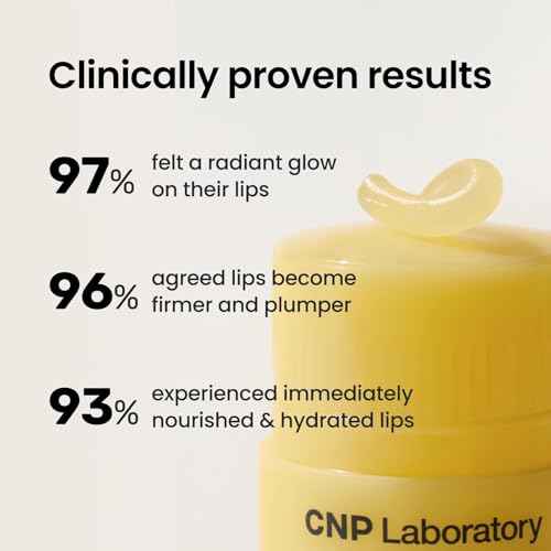 CNP Honey Lip Butter - Propolis Lipcerin¢â 01 Original, Hydrating Overnight Manuka Lip Balm & Mask, 12hr Long-Lasting Moisture, Stocking Stuffers, Gifts for Women, 0.5 fl.oz.