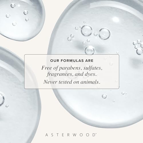 Asterwood Skin Care Set - with Hyaluronic Acid & Triple Repair Serums, Under Eye Serum - Skincare Essentials - Hydrating, Moisturzing, Anti-Aging - Fragrance-Free