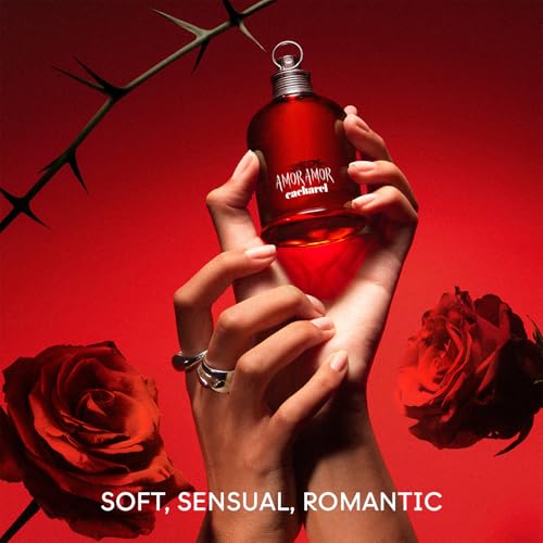 Cacharel Amor Amor - Eau de Toilette & Fragrance Gift Set for Women, Floral, Ambery, Fruity With Notes of Jasmine & Vanilla