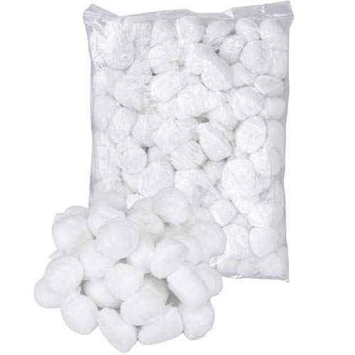 Hedume 500 Count Super Jumbo Cotton Balls, Pure Cotton, Biodegradable Jumbo Absorbent Cotton Balls, Fragrance & Chlorine-Free, Organic Cotton Balls (5 Pack ¡¿ 100 Count)