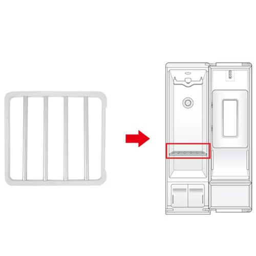 SAZER LG Styler Shelf for S3 Series Models (3-Suit Models only) S3MFBN, S3WFBN, S3RFBN, S3CW