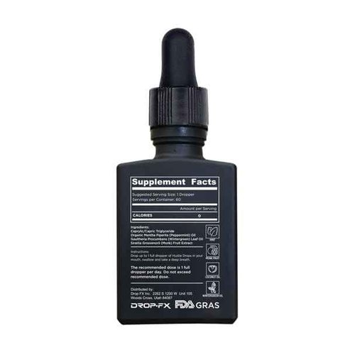 DropFx Hustle, Sleep, and Think Drops - 3-in1 Bundle, Fast-Acting, Fast-Absorbing Liquid Formula, Supplement