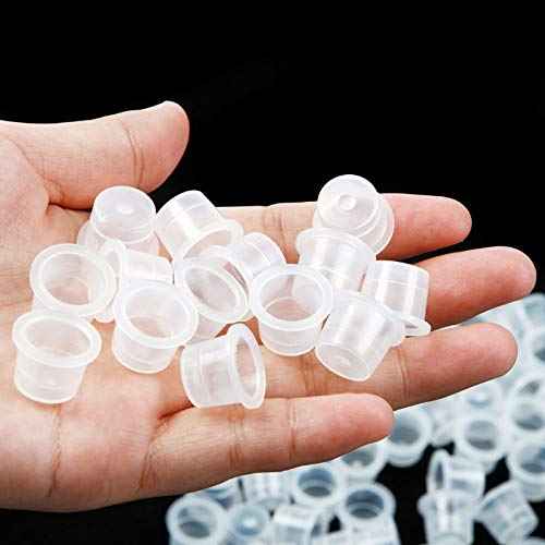Ink Caps - 300Pcs Mixed Disposable Plastic Pigment Ink Caps Cups(Small#8,Medium#11,Large#15) ¡¦ ¡¦¡¦