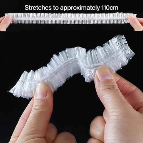 HOINCO 50 PCS Disposable Tattoo Tray Cover Tattoo Arm Rest Stand Cover,Transparent Elastic Arm Rest Tray,Easy to Use(35in*43in£¨90cm*110cm£©)