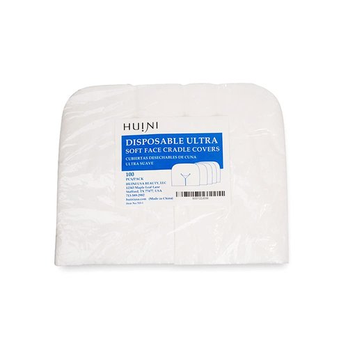 Disposable Headrest Covers Soft Face Cradle Covers Non-Sticking for Massage Tables & Chairs 50Grams (500CT)