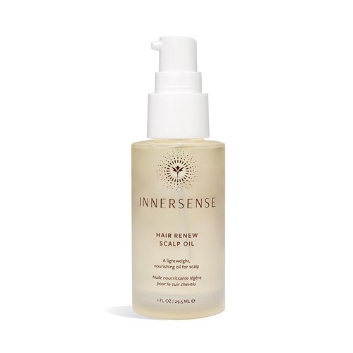 INNERSENSE Organic Beauty - True Enlightenment Scalp Scrub + Hair Renew Scalp Oil Natural Hair BUNDLE | Non-Toxic, Cruelty-Free Haircare