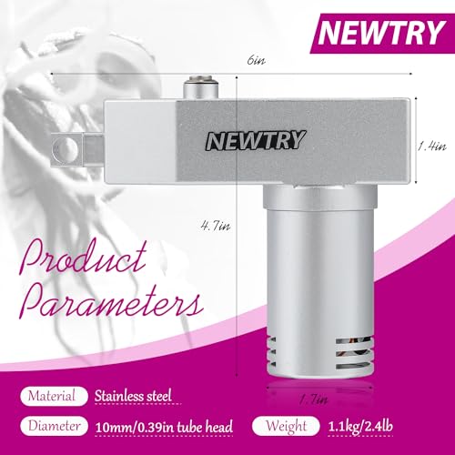 NEWTRY Dreadlocks Machine for Dreadlocks Extensions Creation, Fast & Easy DIY Portable Dreadlocks Maker, Automatic Loc Machine with Multiple Tools