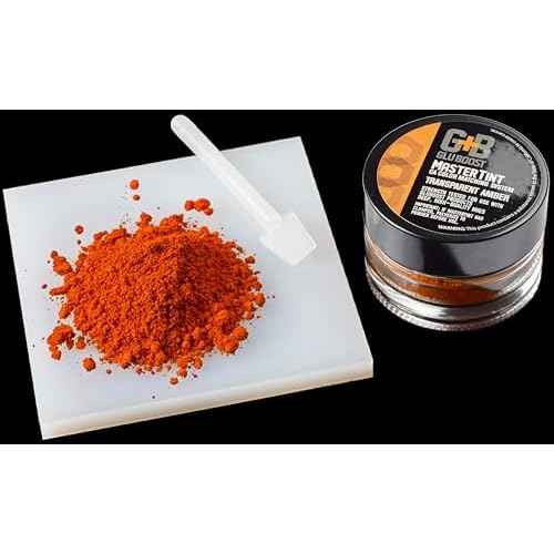 GluBoost MasterTint Jars ? Long-Lasting Color Additives for Perfect Color Matching ? Works with MasterGlu & Fill n¡¯ Finish Pro ? No Solvent Needed - Amber