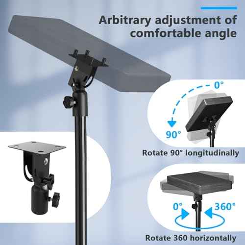 Tattoo Armrest Stand With Tray - ZHOOGE Tattoo Arm Leg Rest Stand Adjustable Height Soft Pad for Tattoo Studio Tattoo Supply