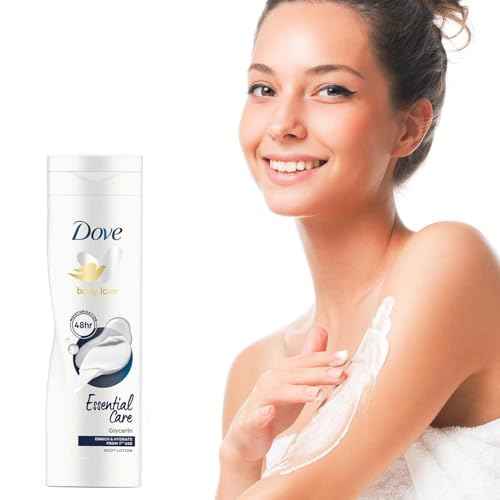 Dove Essential Nourishment Body Lotion - Dry Skin (250ml) - Pack of 2 by Dove