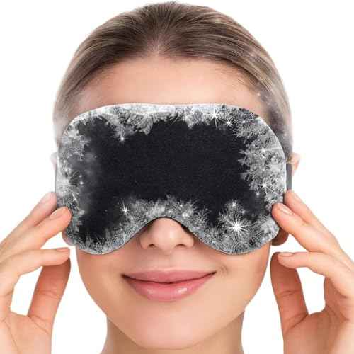 Arctic Flex Cooling Eye Mask - for Migraine, Puffy Eyes, Sleeping, Headaches - Gel Cold Compress for Eyes - Reusable and Freezable for Women & Men - Hot and Cold Therapy - After Surgery Ice Treatment