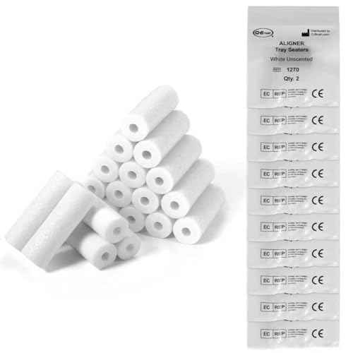 20 Pcs Chewie For Invisalign Aligners, Aligner Tray Seaters For Invisible Braces, Dental Aligner Trays Seater Chewie, Orthodontic Aligners Teeth Chompers Unscented Flavor Pack Of 2 (Unscented)