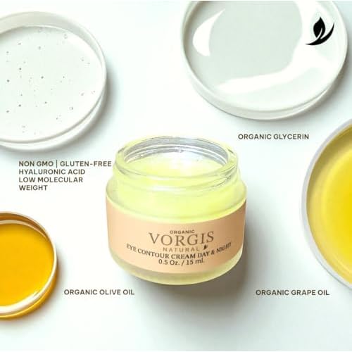 Eye Contour Cream Day & Night with Hyaluronic Acid.