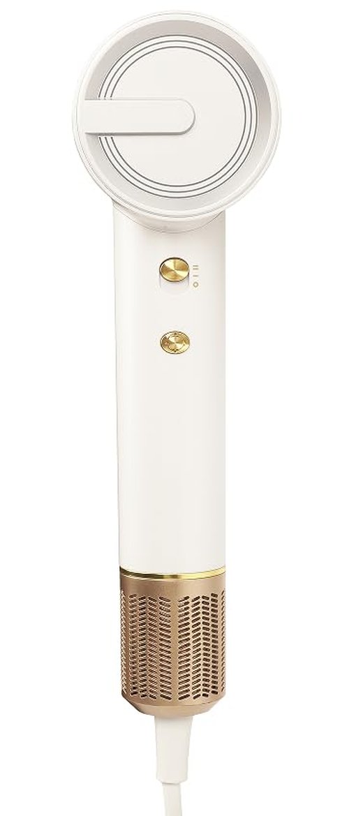 Professional Hair Dryer - 110000 RPM High-Speed Brushless Motor Negative Ionic Blow Dryer for Fast Drying, Low Noise Thermo-Control Hairdryer with Magnetic Nozzle for Home Travel