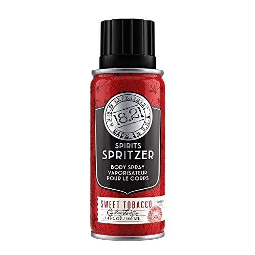 18.21 Man Made Men¡¯s Spirits Spritzer, 3.4 oz. - Long-Lasting All Over Body Spray with Masculine Aromatics - Gifts for Him
