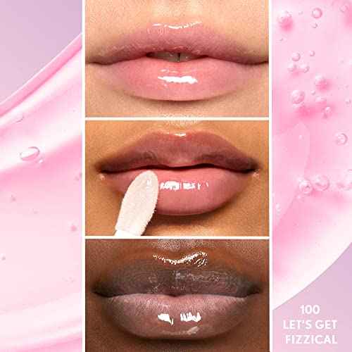 COVERGIRL Clean Fresh Yummy Lip Gloss, Sheer, Natural Scents, Vegan Formula - Let?¢æ¢âs Get Fizzical