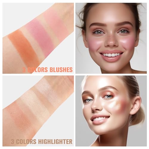 Professional Makeup Kit for Women Girl Full Kit with Mirror 60 Colors All in One Make up Gift Set Included Eyeshadow,Blusher,Highlighter,Compact Powder,Brow Powder,Lipstick,Glitter,Eyeliner,Mascara 02