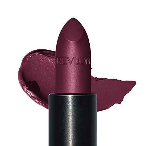Revlon Super Lustrous The Luscious Mattes Lipstick, High Impact with Moisturizing Velvety Formula, Black Cherry, 0.74 oz