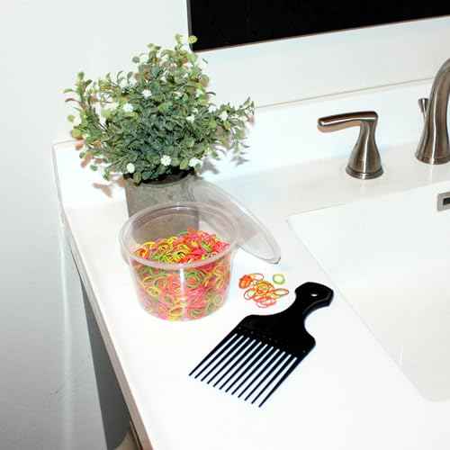 7in Plastic Pick Comb, pack of 2