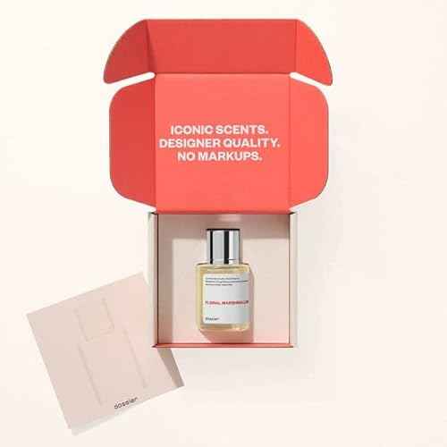 Dossier - Eau de Parfum - Floral Marshmallow - Inspired by By Kilian's Love,Don't Be Shy - Perfume Luxury - Pure Infused - Paraben-Free - Vegan - Feminine - For Women -Fragrance 1.7 Fl 0z (Spray 50ml)