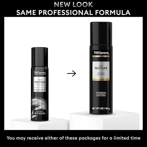 TRESemm? Dry Texture Finishing Mist 12-Pack ??Volumizing & Texturizing Spray for Flat, Wavy, and Curly Hair, Scented, 5 Oz Ea