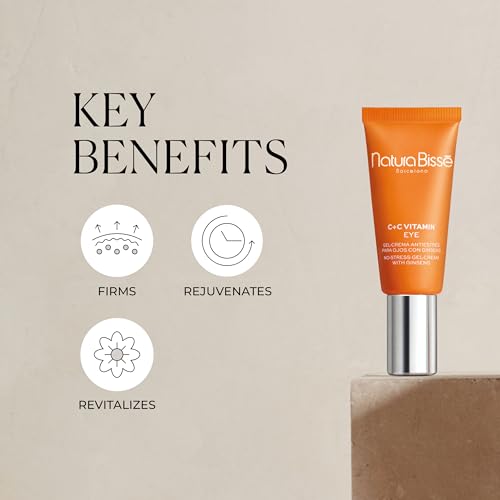 Natura Biss? C+C Vitamin Eye, Anti-Stress Eye Contour Gel-Cream, Firms, Energizes & Rejuvenates, 0.5 Oz