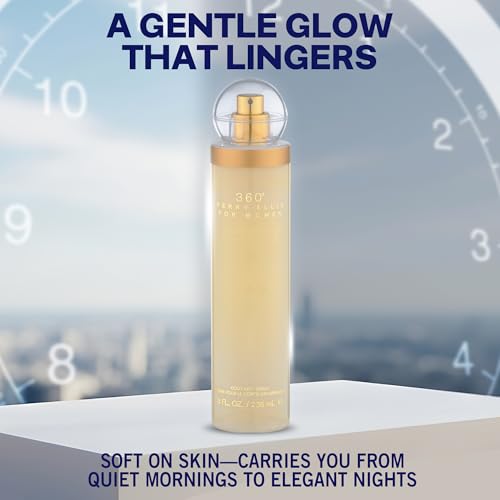 Perry Ellis 360¡Æ Body Spray for Women - Fruity, Floral Body Mist, Perfumes for Women, EDT, Long Lasting Fragrance, Eau De Parfum with Fresh Scent - 8 fl oz