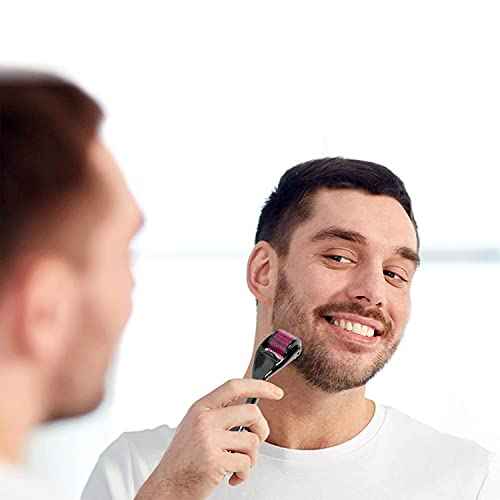 Derma Roller for Hair Beard Facial Skin Face 540 Titanium Derma Roller Cosmetic Beauty Instrument