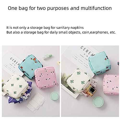 2PCS Mini Makeup Bag,Cute Pocket Cosmetic Bag,Portable Small Make Up Bags for Women,Travel Cosmetic Bag Small Makeup Pouch,Mini storage bag for Sanitary pad,coin,lipstick,jewelry