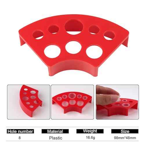 300pcs Tattoo Ink Caps with 2 Cups Holders - 300Pcs Tattoo Ink Cups Pigment Caps With Base Sizes 11mm Disposable Tattoo Caps Tattoo Supplies (Mixed 300Pcs add Holder)